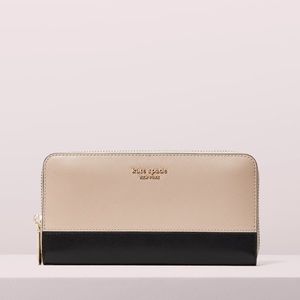 Kate Spade: Spencer zip-around continental wallet